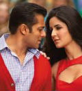 salmaan and katrina in lucknow for ek tha tiger promotion